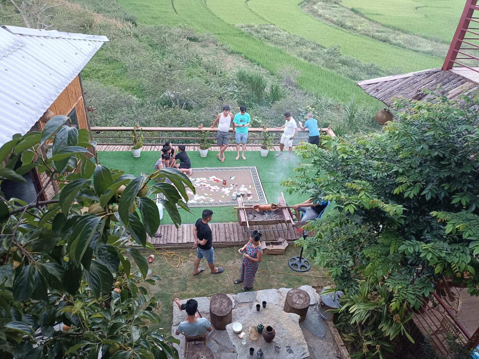 Hotel Moc'S House Bac Ha  Exterior foto