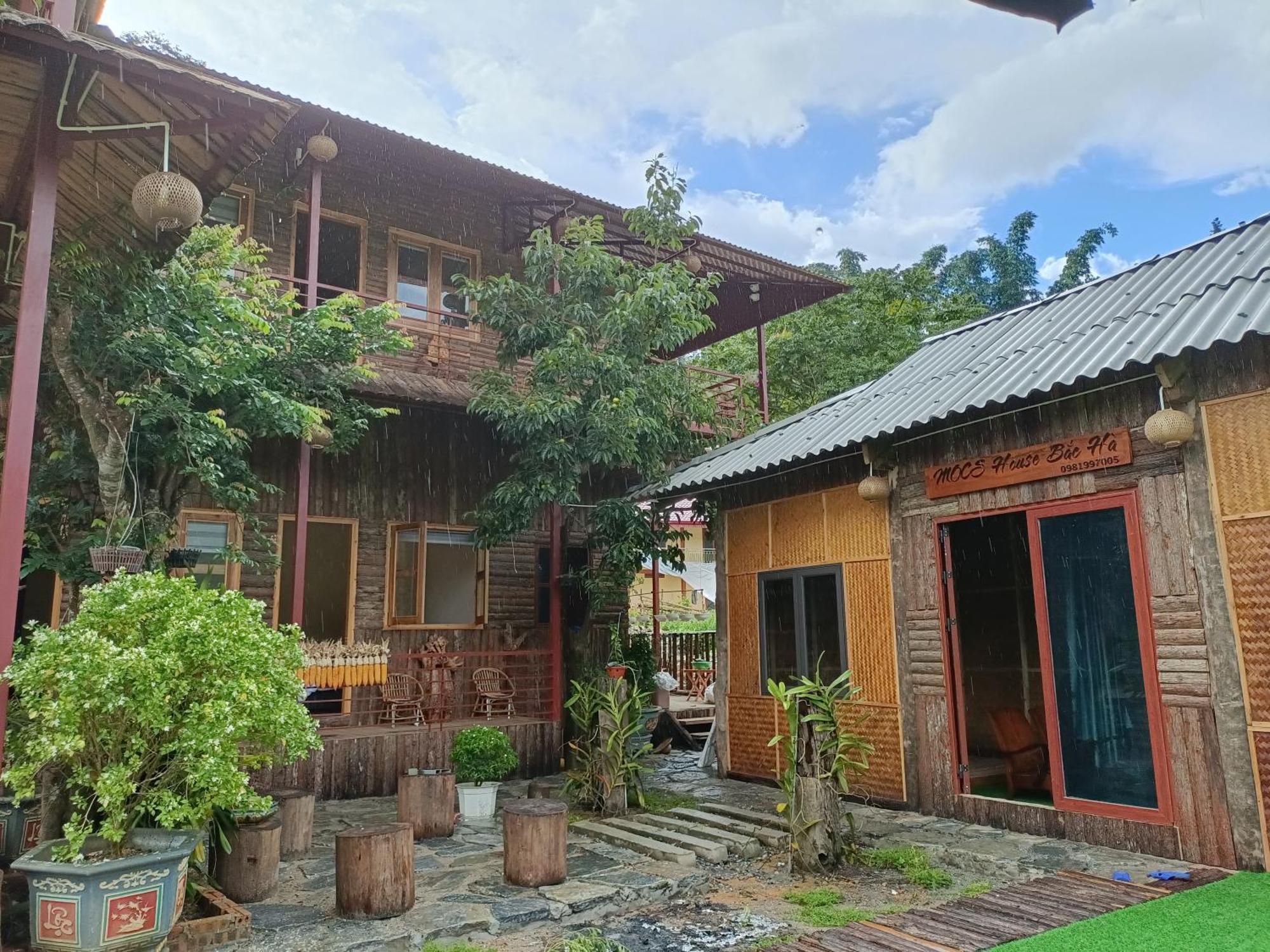 Hotel Moc'S House Bac Ha  Exterior foto