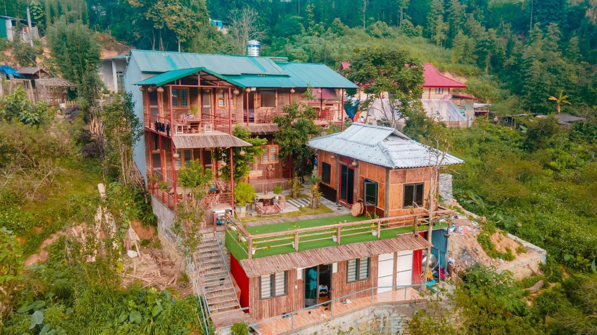 Hotel Moc'S House Bac Ha  Exterior foto